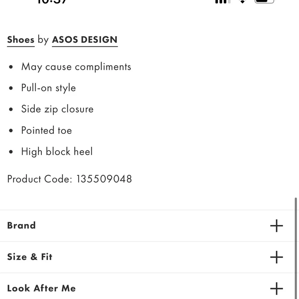 Asos Keely Black Faux Suede Block Heel Over The Knee Boots